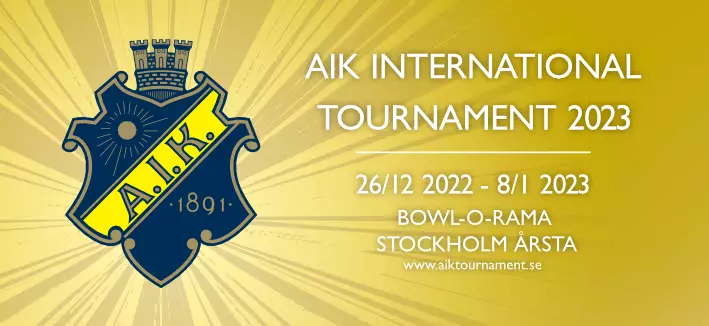Kim Bolleby wins the AIK International Tournament