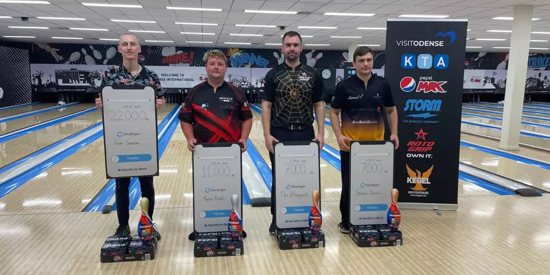 Teodor Samuelsson Triumphs at Odense International Bowling Tournament 2024