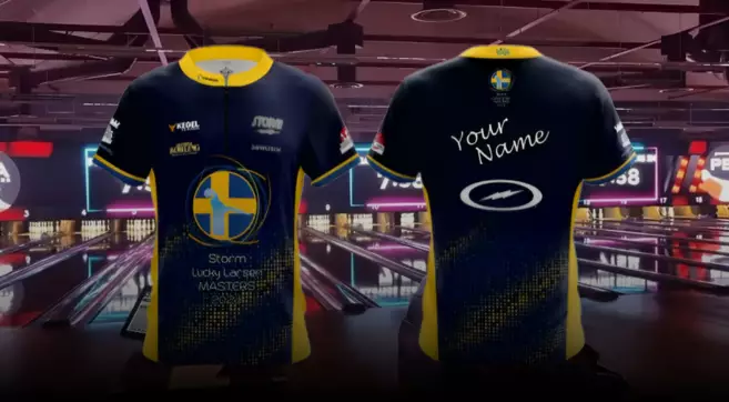 Time is running out - celebrate bowling with the Storm Lucky Larsen Masters jersey