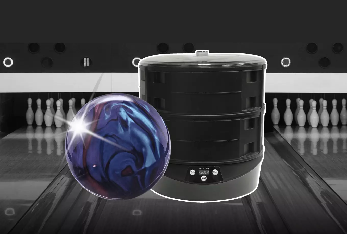 How to Clean a Bowling Ball With a Revivor