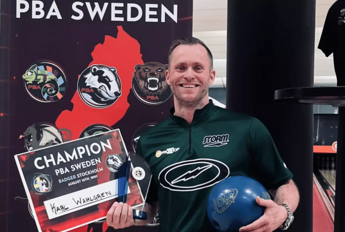 Karl Wahlgren Wins 2025 PBA Sweden Badger Stockholm Open