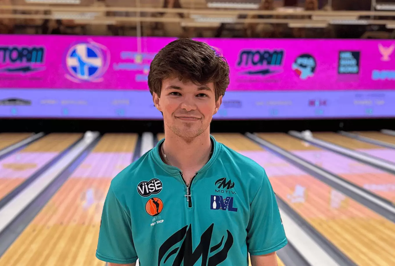 Ethan Fiore Grabs Lead at Storm Lucky Larsen Masters