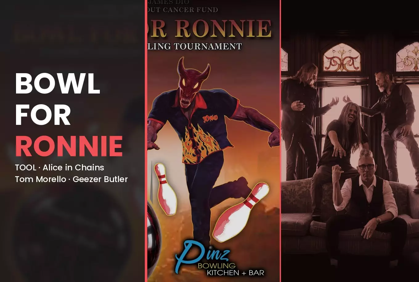 TOOL and Alice in Chains Members Invite a Fan Onto Their Bowl For Ronnie Team