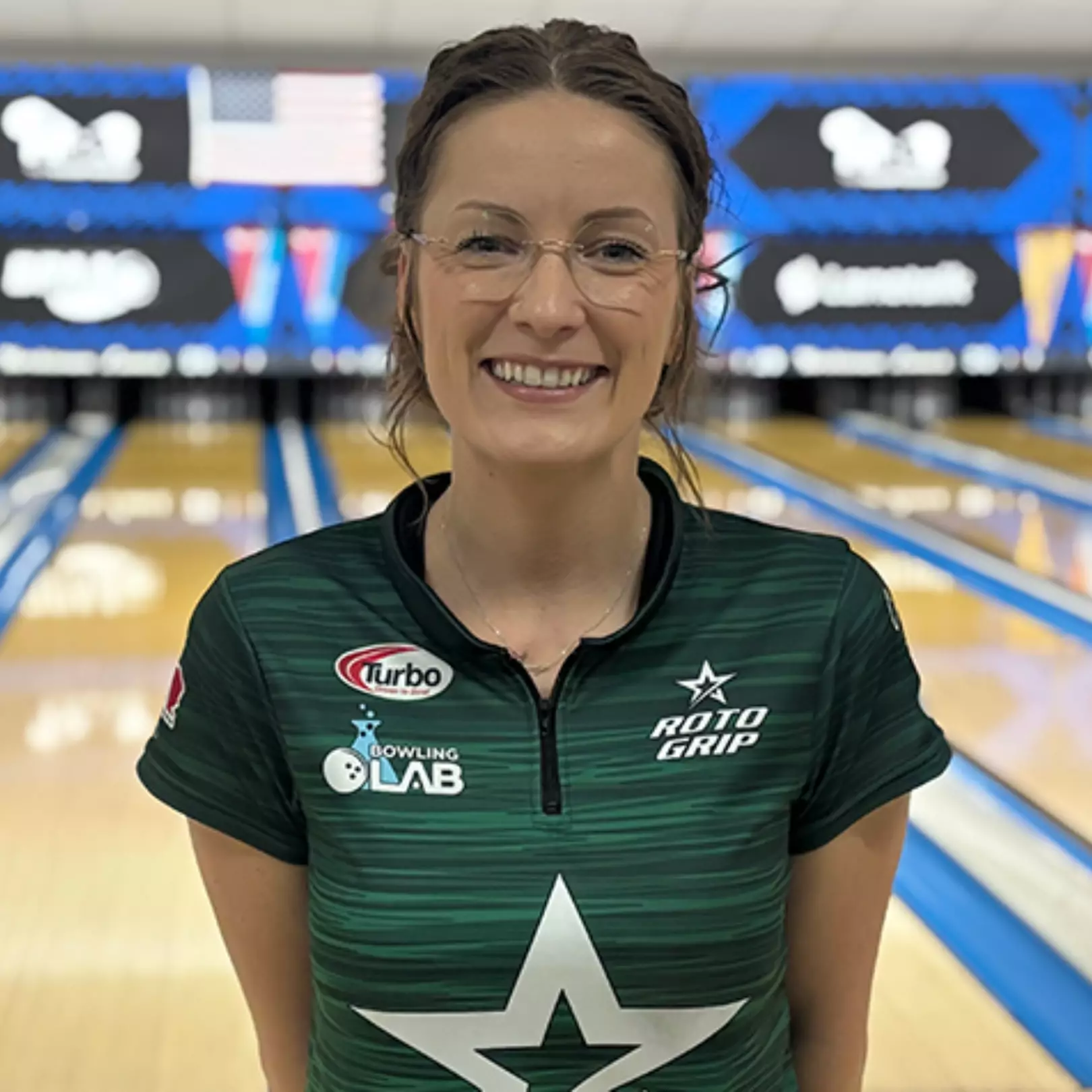 Diana Zavjalova competing during the opening round of the 2026 PWBA Tour Championship